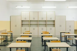 zdjęcie z realizacji Bryły meblowe do sali lekcyjnej