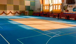 OCSIR w Ostródzie. Modernizacja podłogi sportowej na hali głównej.