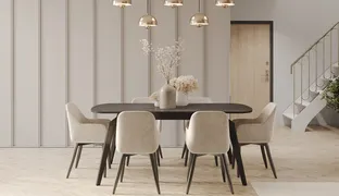 Elegant flat in warm tones