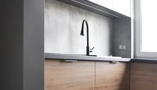 Kitchen plus wardrobe