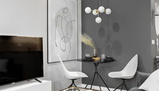 Projekt kawalerki na 1 dzielnicy /fot. Anna Laskowska Dekorialove