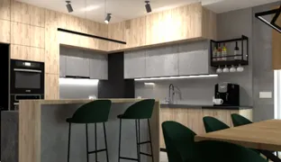 Projekt kuchni w mieszkaniu