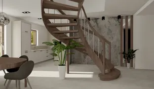 Projekt parteru domu jednorodzinnego