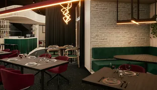 Interiors of the ‘Fratelli Ristorante’ restaurant