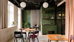 Plantonia Aparthotel - hotel project with vegan interiors