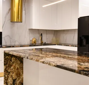 Living area in a flat