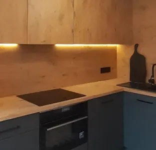 Kitchen in a small flat