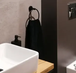 Bathroom in a detached house