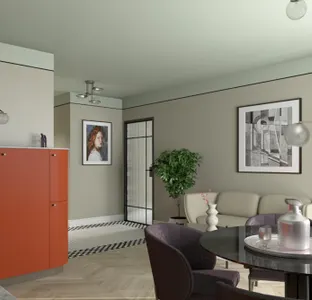 Mieszkanie w stylu vintage