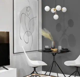 Projekt kawalerki na 1 dzielnicy /fot. Anna Laskowska Dekorialove