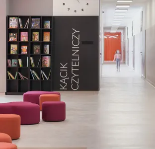 Wnętrza Szkoły Podstawowej nr 3 w Pleszewie