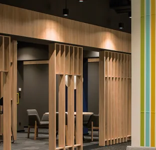 Wnętrze biura dla firmy KCR