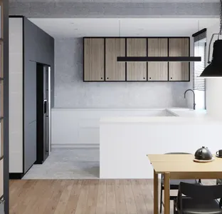 Interior of a house in Raciborowice