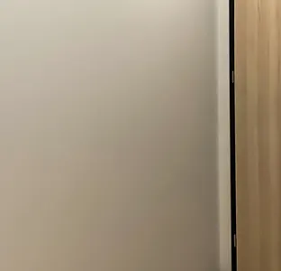 Domesticated loft - cubicle in the hallway