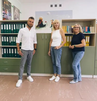 Furniture for the classroom in Mońki