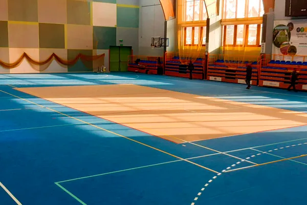 OCSIR w Ostródzie. Modernizacja podłogi sportowej na hali głównej., Realization image 0