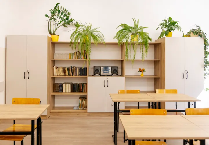 Furniture for the classroom in Grajewo